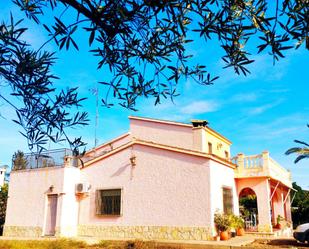 Vista exterior de Casa o xalet en venda en Elche / Elx amb Aire condicionat, Calefacció i Jardí privat