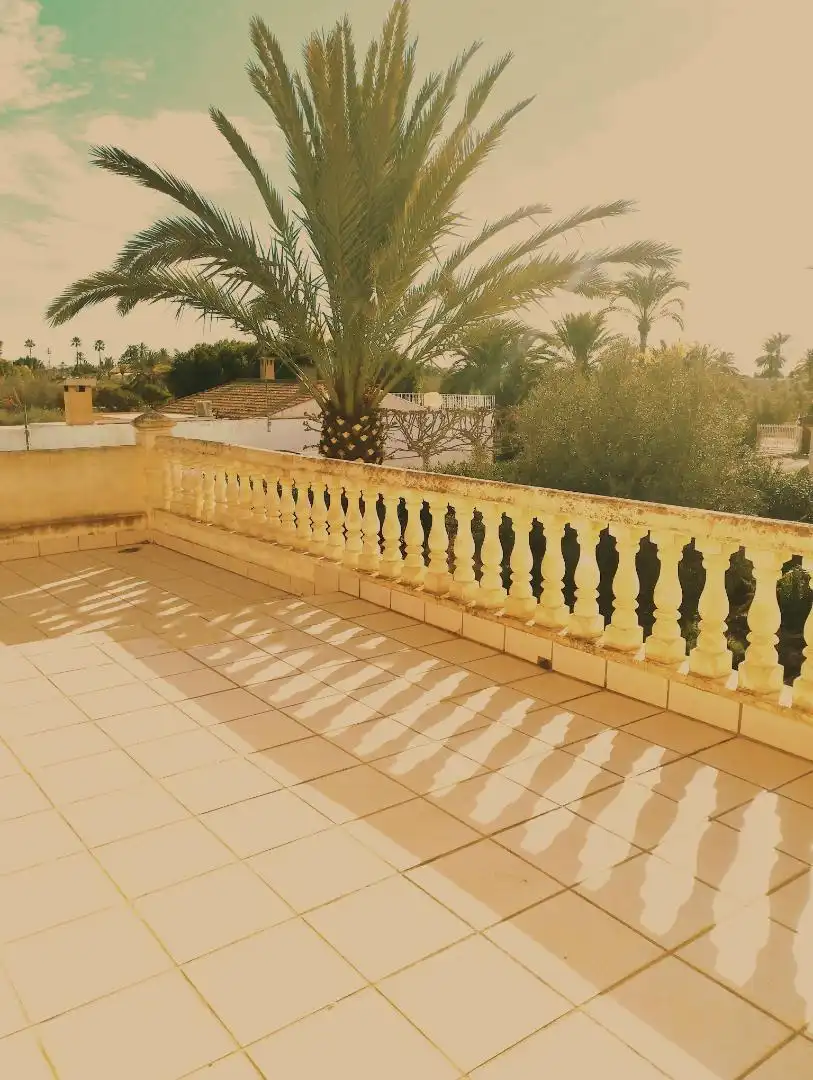 Houses for sale in Alzabares Terrace of Houses for sale in Elche / Elx with Air Conditioner, Terrace and Balcony