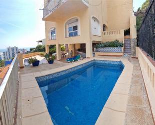 Swimming pool of House or chalet for sale in Cullera  with Air Conditioner, Terrace and Swimming Pool