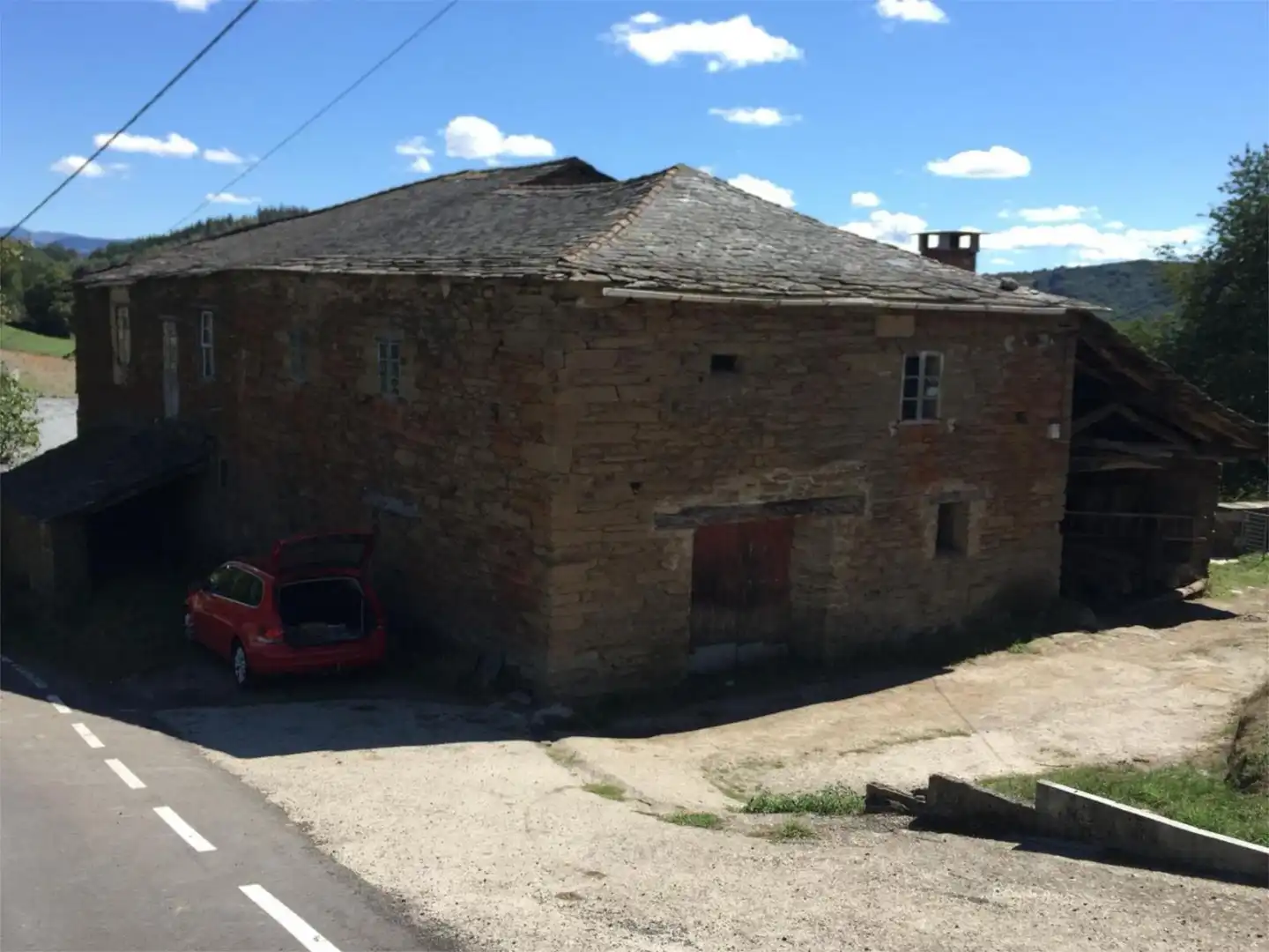 Finca rústica en venda a Rúa Aldara, Becerreá Vista exterior de Finca rústica en venda en Becerreá amb Jardí privat i Balcó