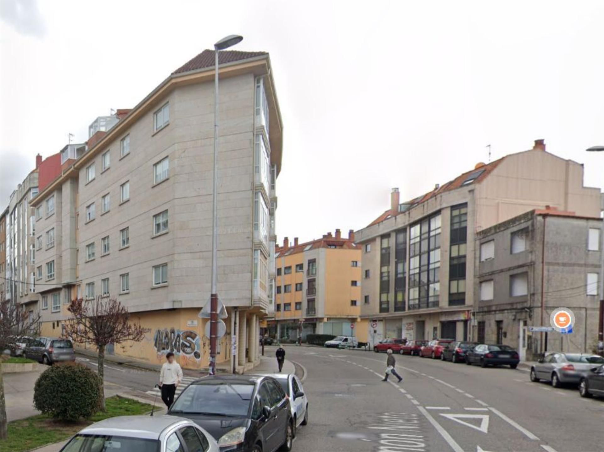Exterior view of Flat for sale in Vigo   with Heating, Parquet flooring and Storage room
