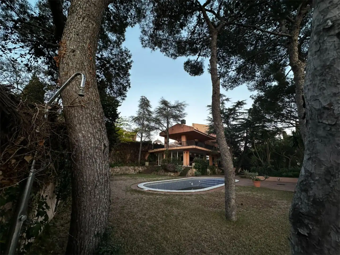 Garden of Houses for sale in Mataró  with Air Conditioner, Terrace and Swimming Pool