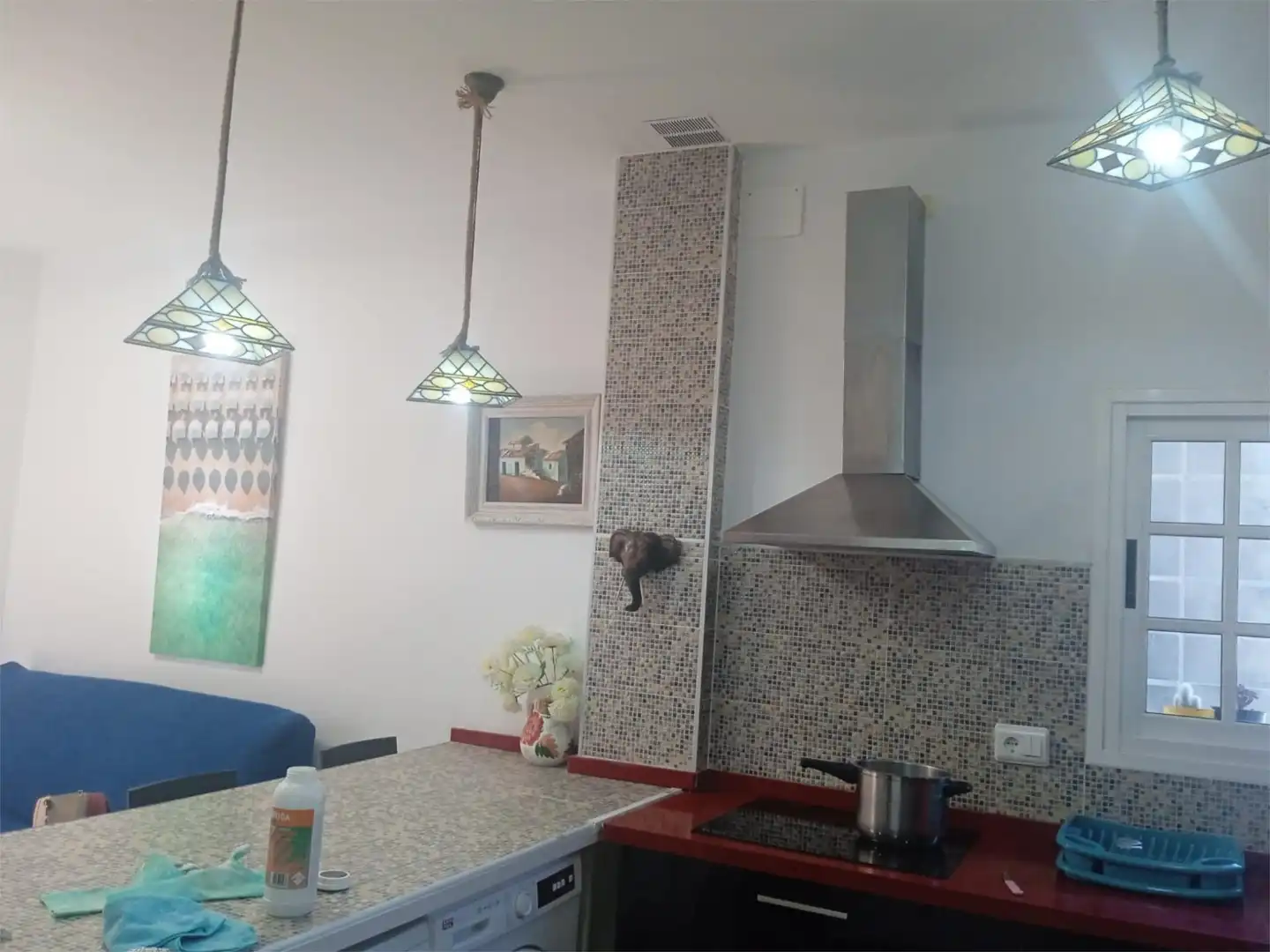 Cocina de Dúplex en venta en Santa Cruz de Tenerife con Terraza, Amueblado y Lavadora
