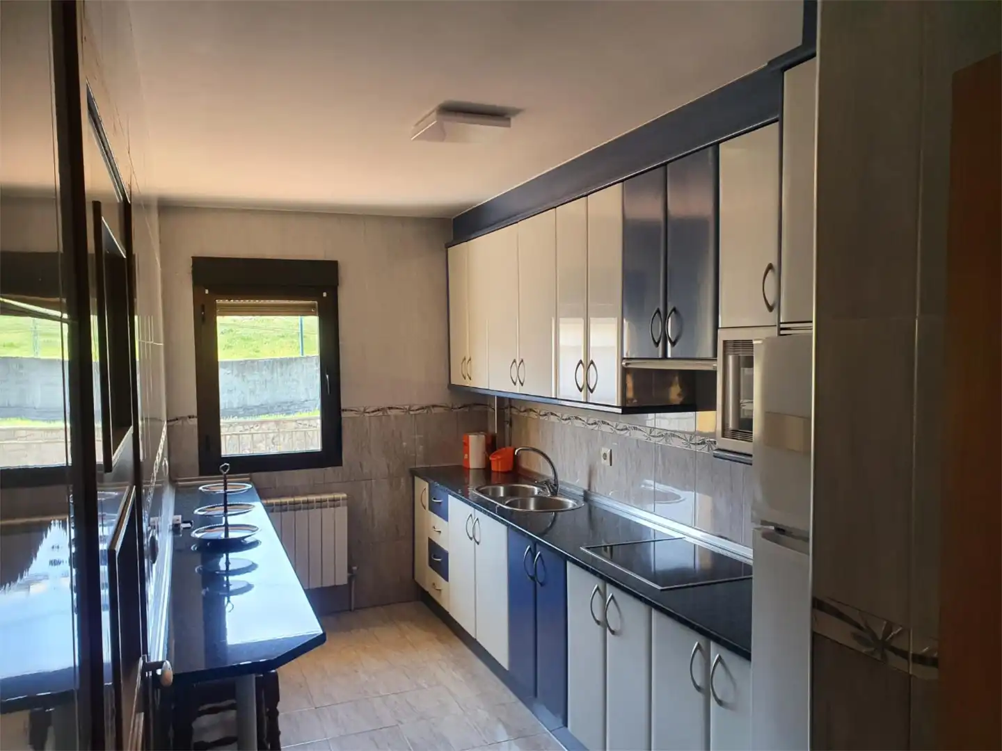 Kitchen of Flat for sale in Robleda  with Heating, Terrace and Furnished