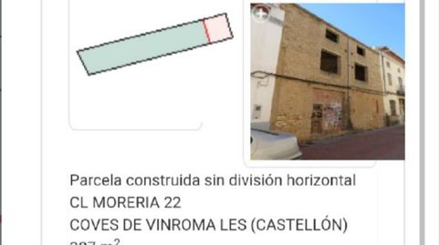 Foto 3 de Residencial en venda a Carrer de la Moreria, 22, Les Coves de Vinromà, Castellón