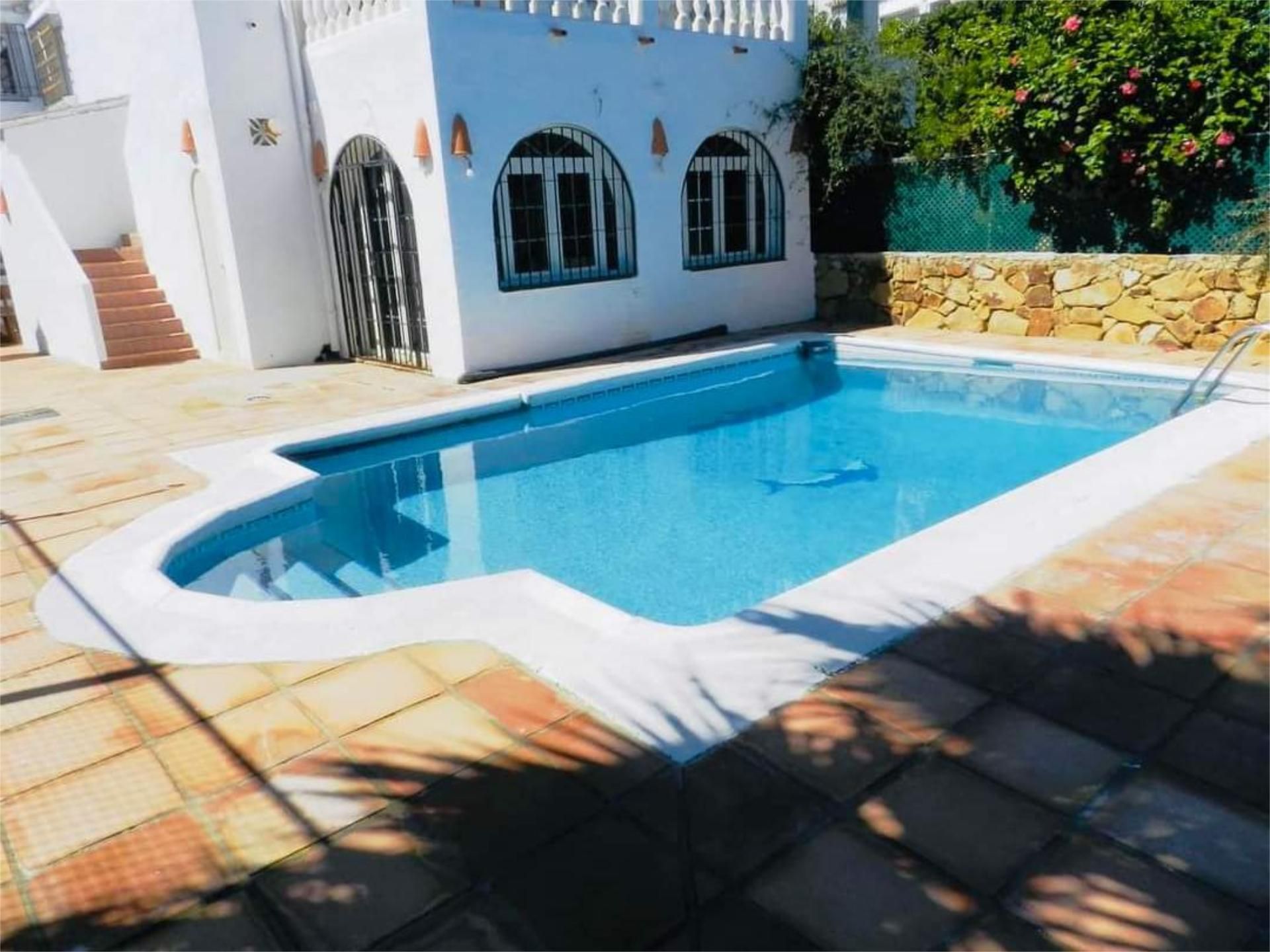 Piscina de Casa o xalet en venda en Manilva amb Piscina i Balcó