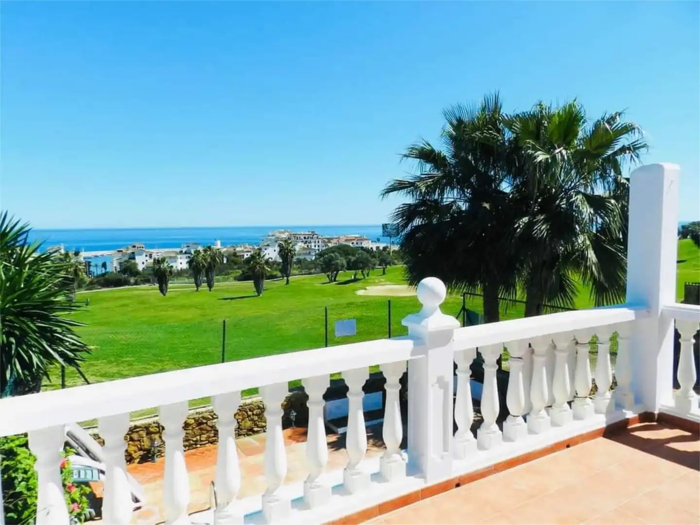 Garden of Houses for sale in Manilva  with Swimming Pool and Balcony
