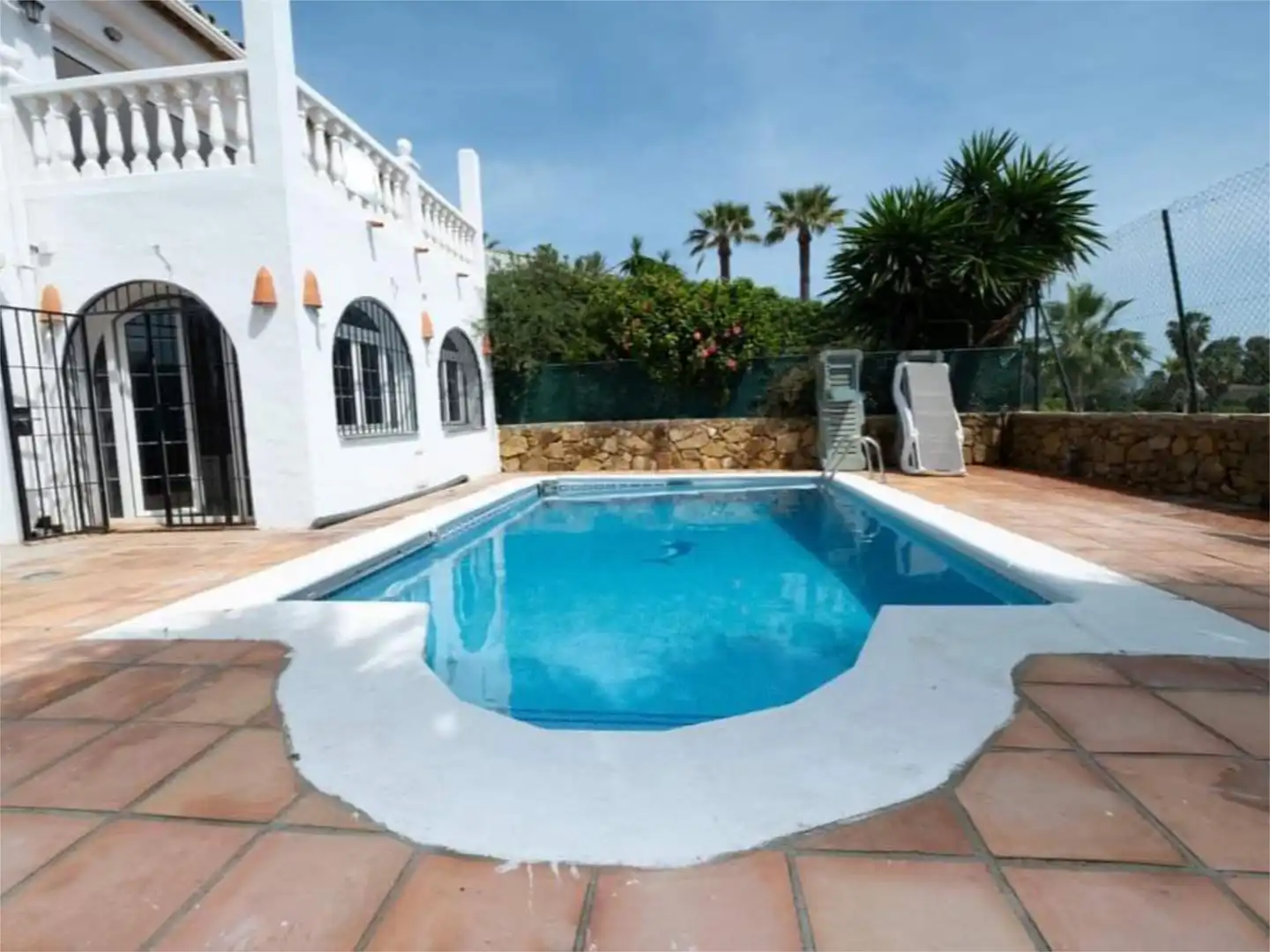 Swimming pool of Houses for sale in Manilva  with Swimming Pool and Balcony