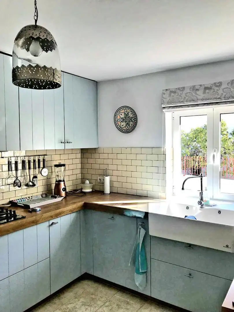 Kitchen of Houses for sale in Mijas  with Air Conditioner, Terrace and Swimming Pool