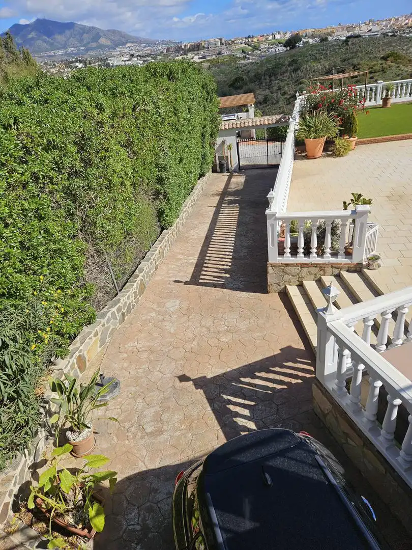 Terrace of Houses for sale in Mijas  with Air Conditioner, Terrace and Swimming Pool