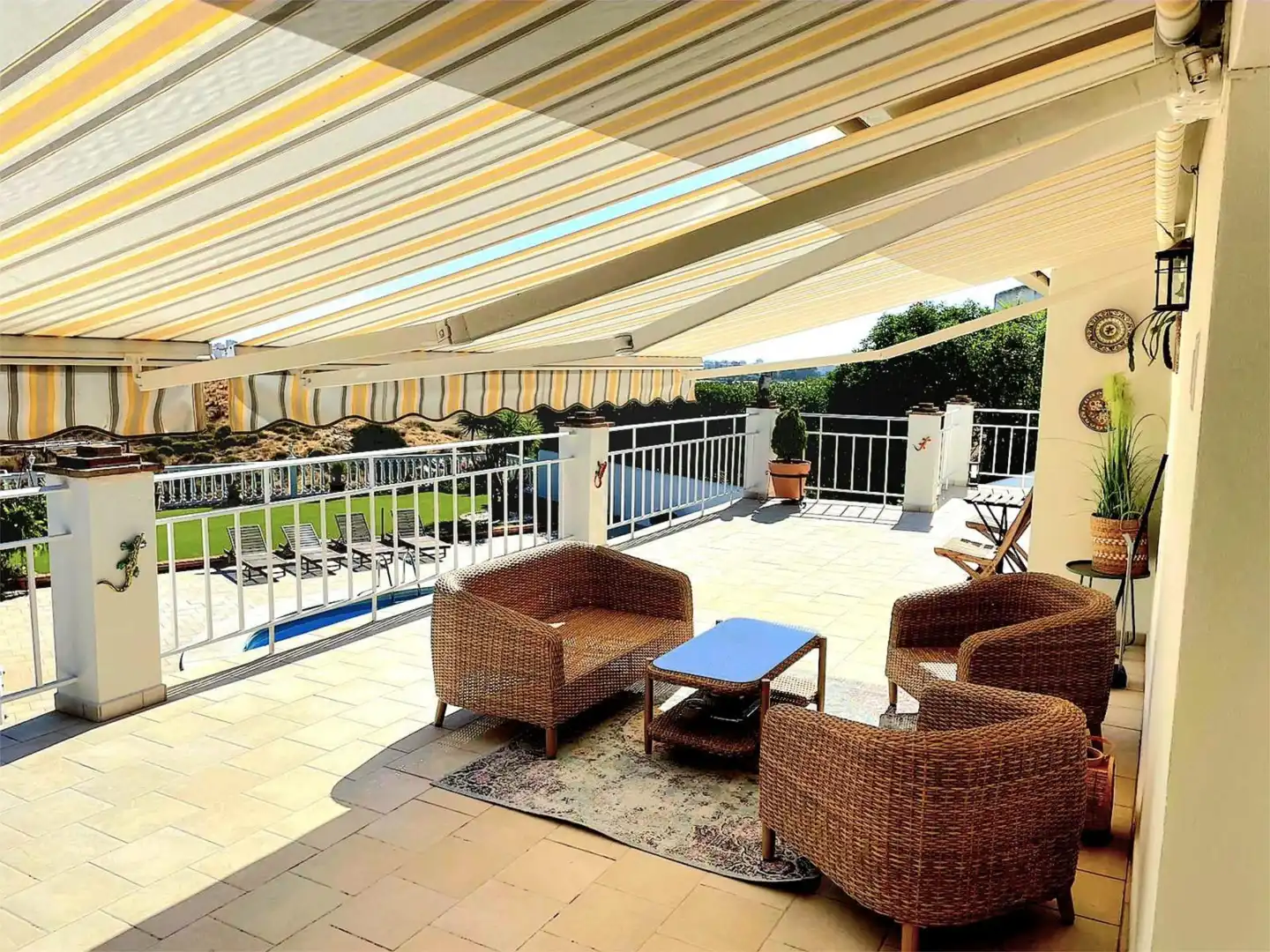 Terrace of Houses for sale in Mijas  with Air Conditioner, Terrace and Swimming Pool