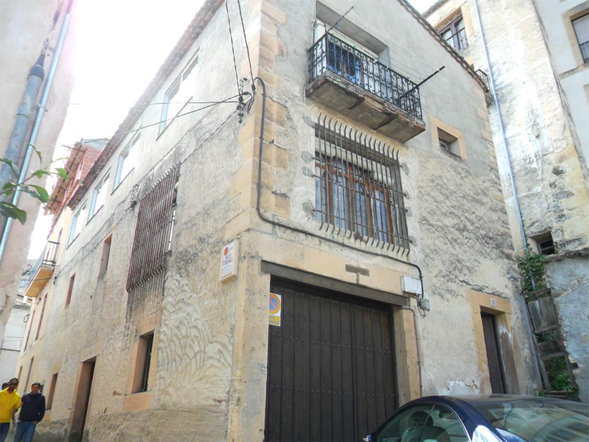 Vista exterior de Casa adosada en venda en Sepúlveda amb Balcó