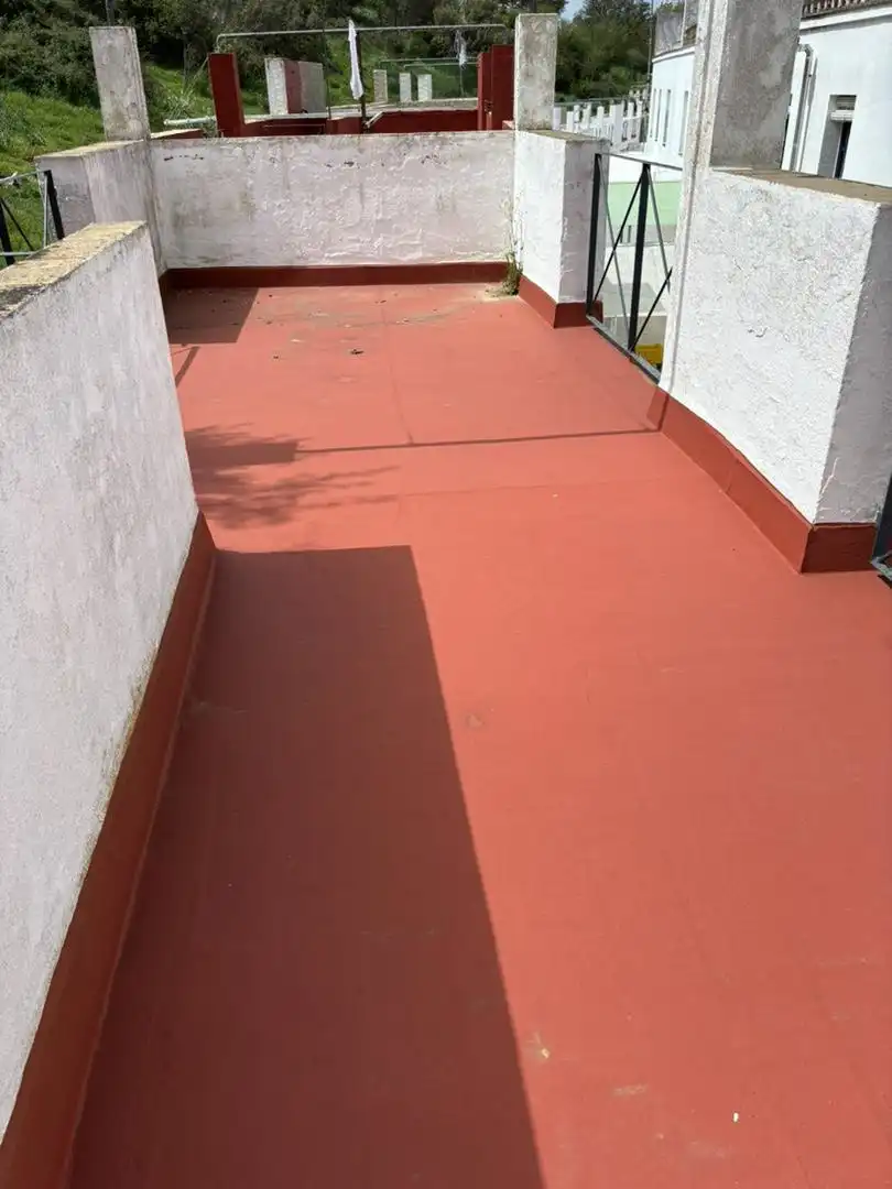 Terrassa de Casa o xalet en venda en San Nicolás del Puerto amb Terrassa, Moblat i Balcó
