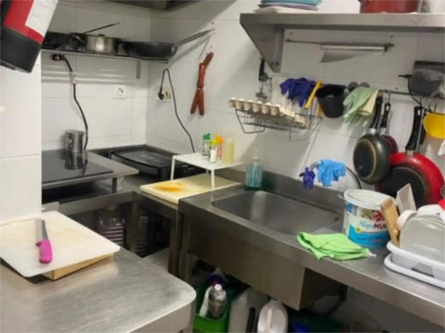 Local de alquiler en Plaza de España, 5, Llamaquique Cocina de Local de alquiler en Oviedo con Aire acondicionado, Calefacción y Amueblado