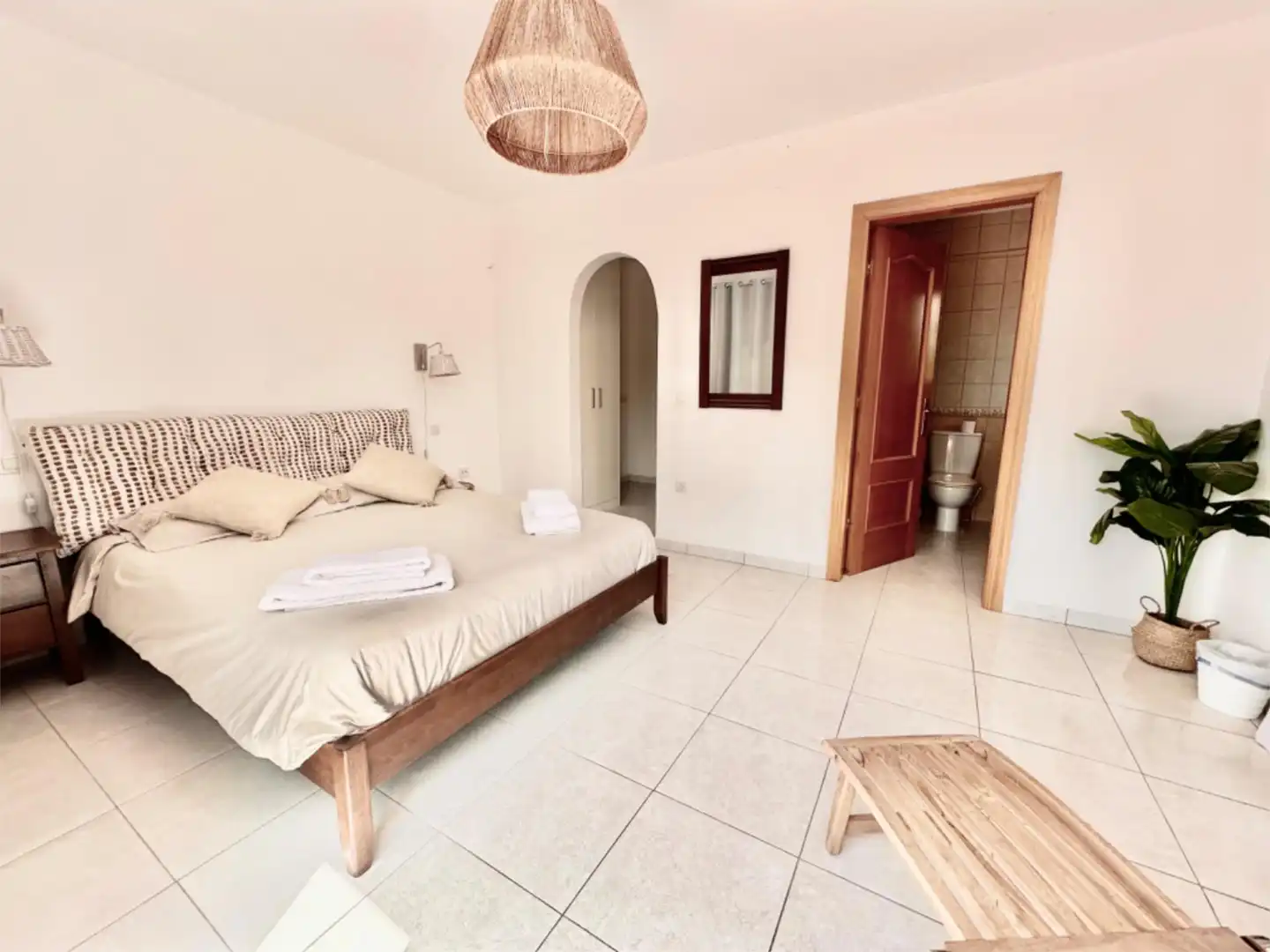 Bedroom of Houses for sale in La Oliva  with Terrace, Swimming Pool and Balcony