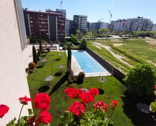 Piscina de Pis en venda en  Madrid Capital amb Aire condicionat, Calefacció i Jardí privat