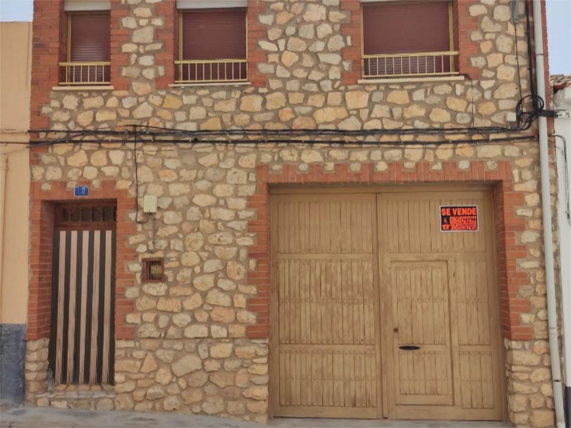 Exterior view of Single-family semi-detached for sale in Belmontejo  with Heating, Terrace and Storage room