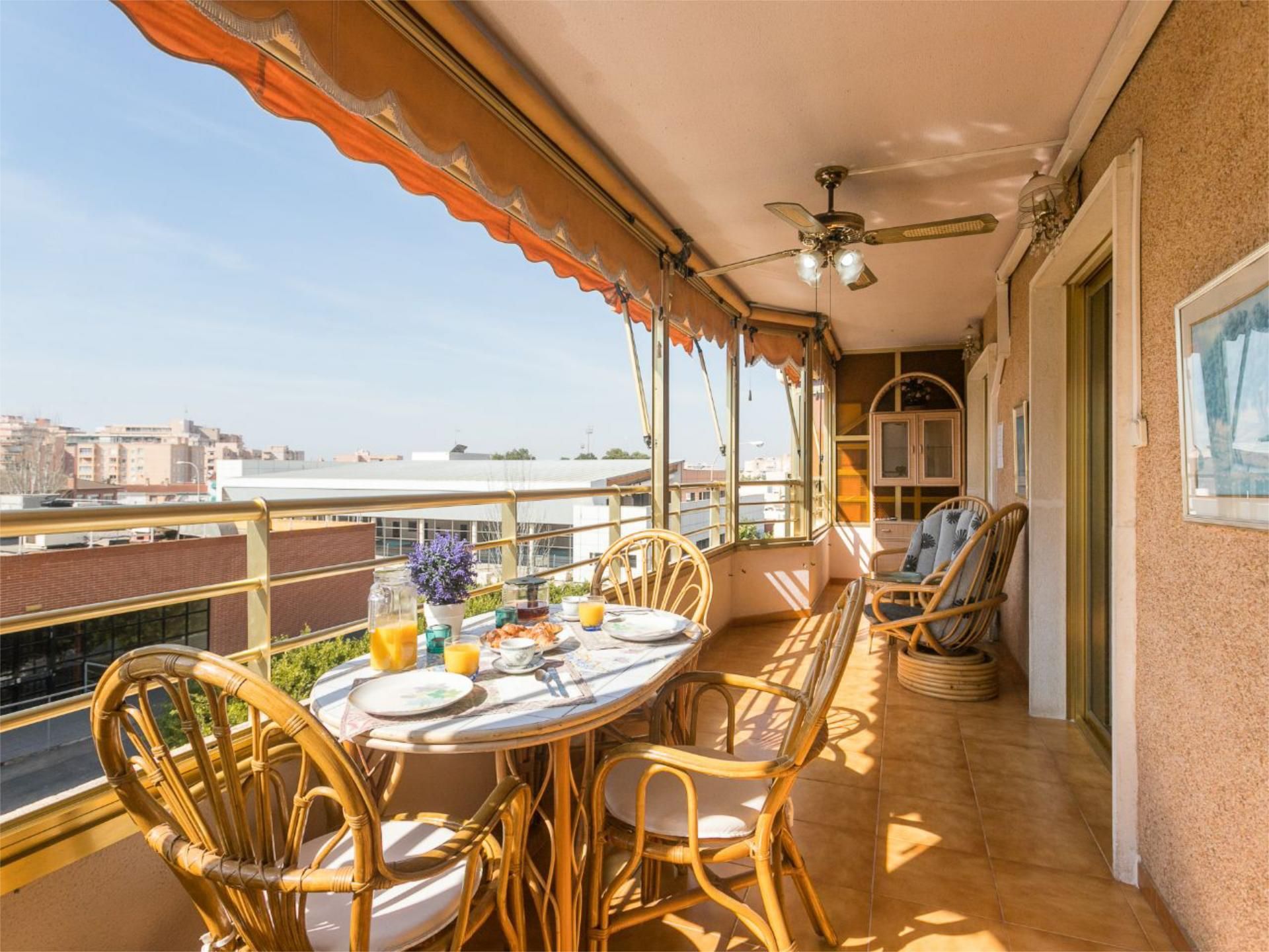 Terrace of Apartment for sale in Santa Pola  with Air Conditioner, Heating and Private garden