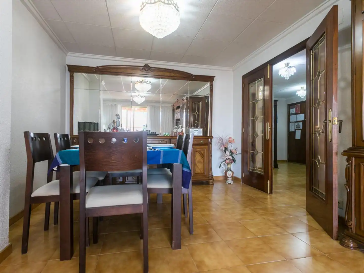 Apartamento en venta en Carrer Sénia, 61, Centro Comedor de Apartamento en venta en Santa Pola con Aire acondicionado, Terraza y Piscina