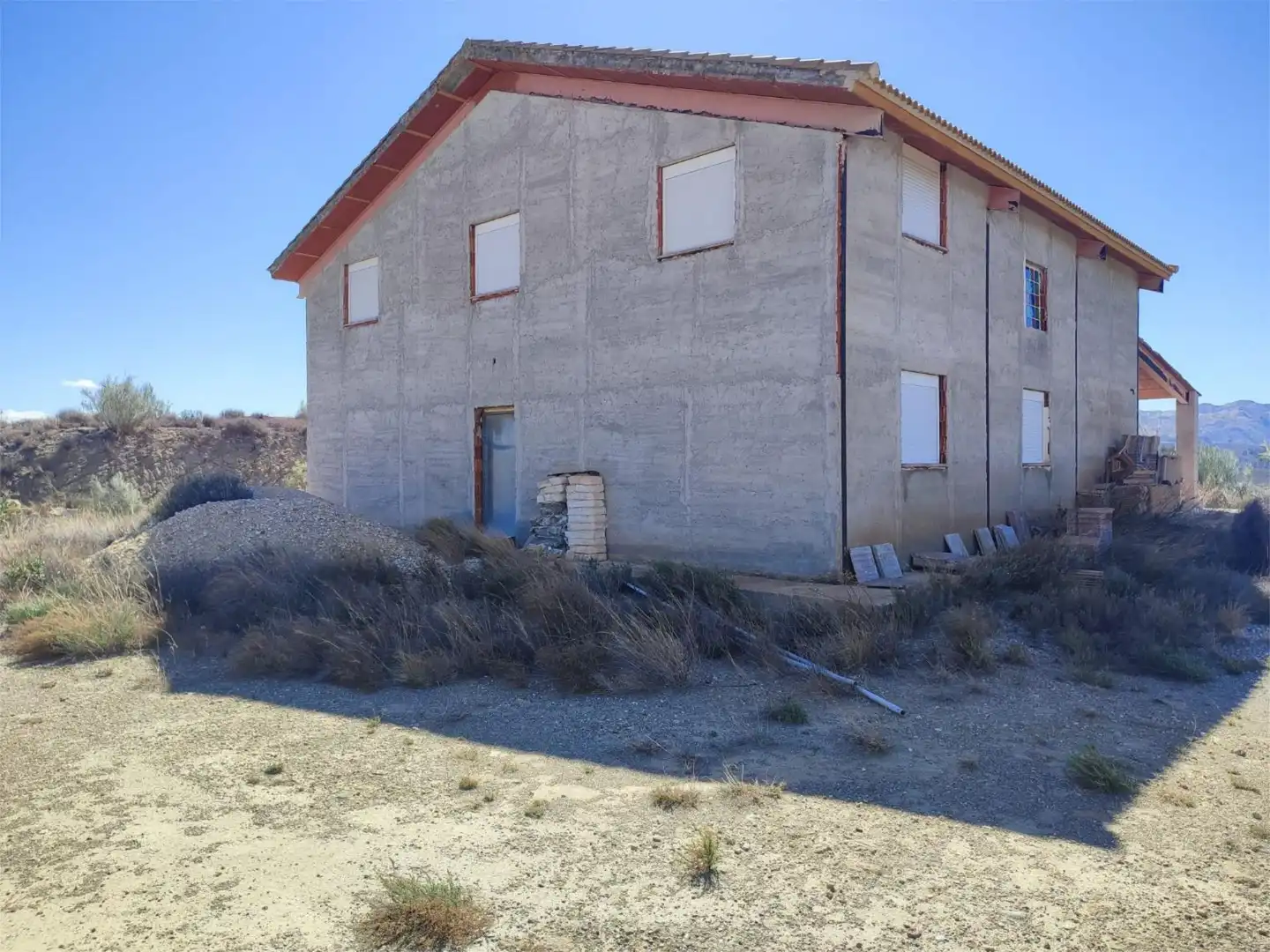 Finca rústica en venda a Diseminado Agua Amarga, 4, Urrácal Vista exterior de Finca rústica en venda en Urrácal amb Jardí privat