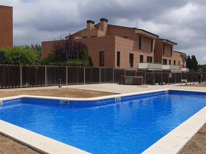 Swimming pool of Attic for sale in Begues  with Air Conditioner, Parquet flooring and Terrace