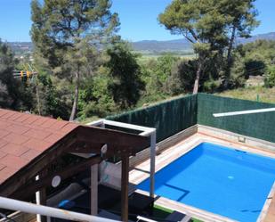 Swimming pool of House or chalet for sale in Palau-solità i Plegamans  with Air Conditioner, Terrace and Swimming Pool