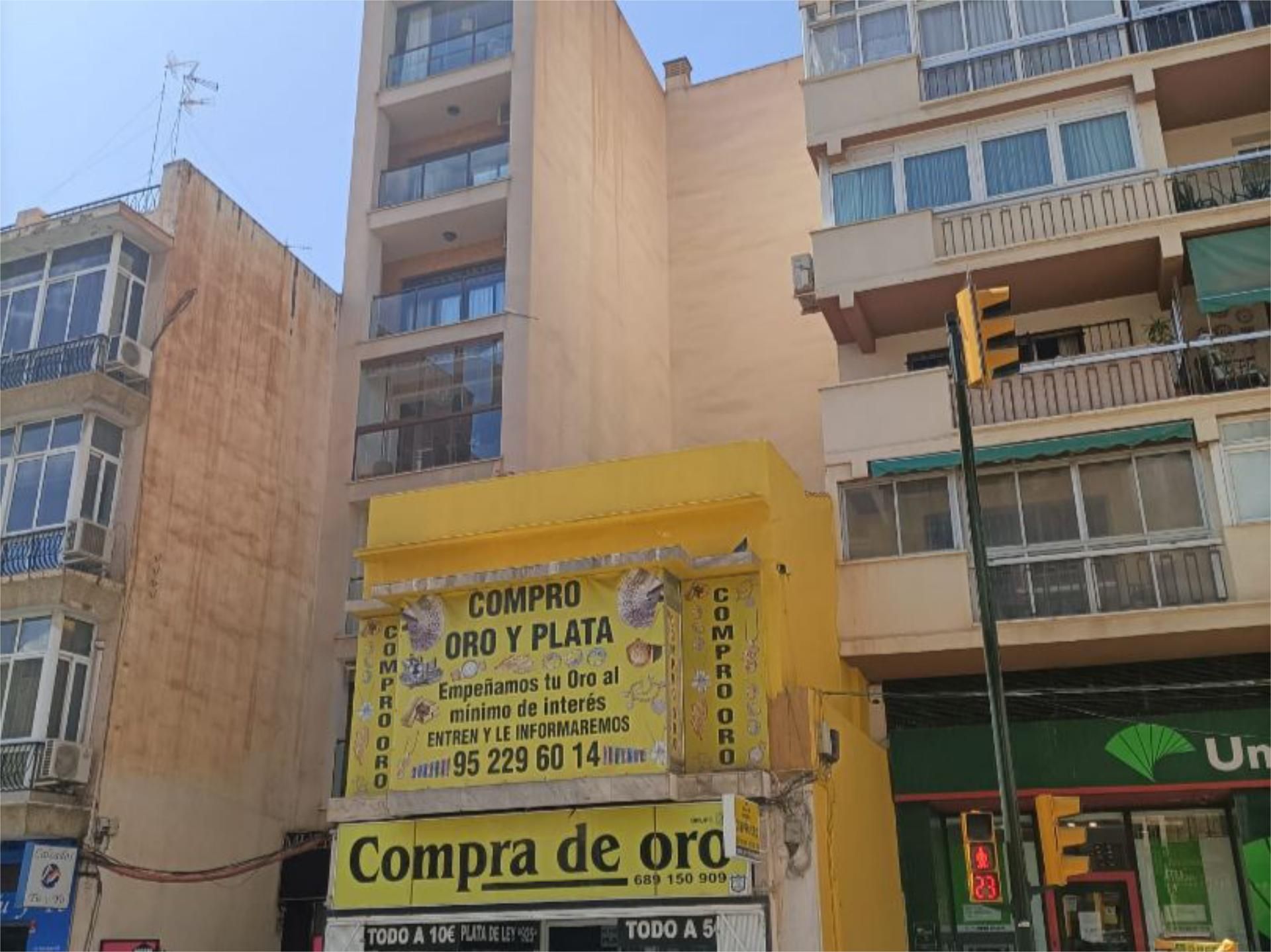 Vista exterior de Piso en venta en Málaga Capital
