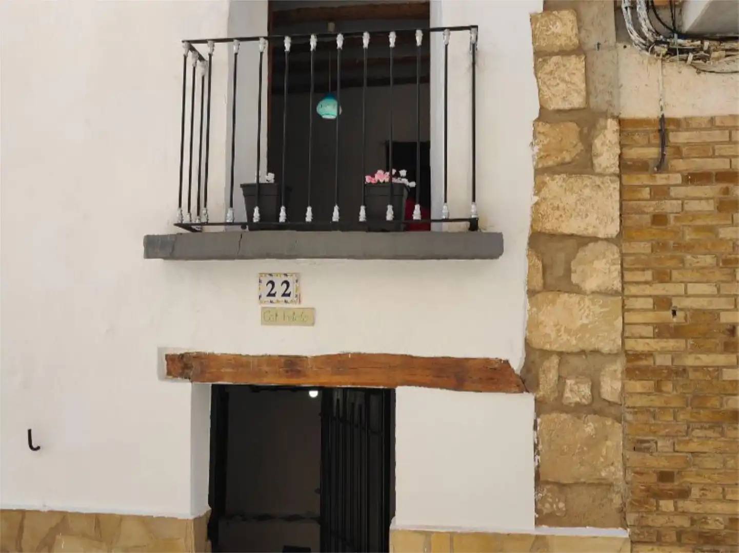 Terrassa de Pis en venda en Maella amb Parquet, Moblat i Balcó