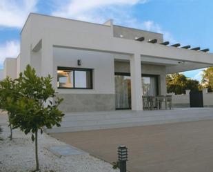 Außenansicht von Haus oder Chalet miete in Rojales mit Klimaanlage, Terrasse und Schwimmbad