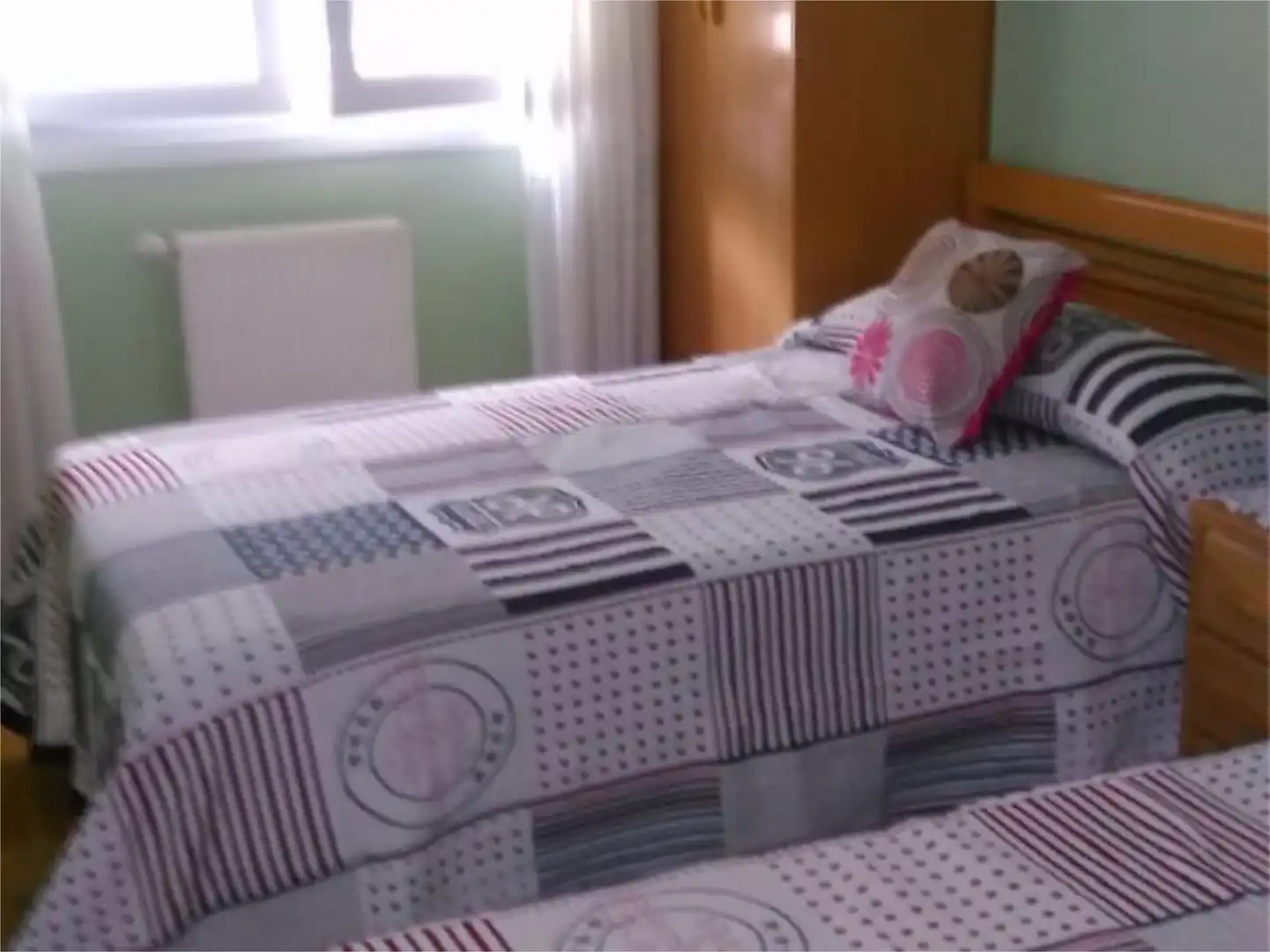 Schlafzimmer von Wohnung zum Verkauf in Teverga mit Heizung, Parkett und Abstellraum