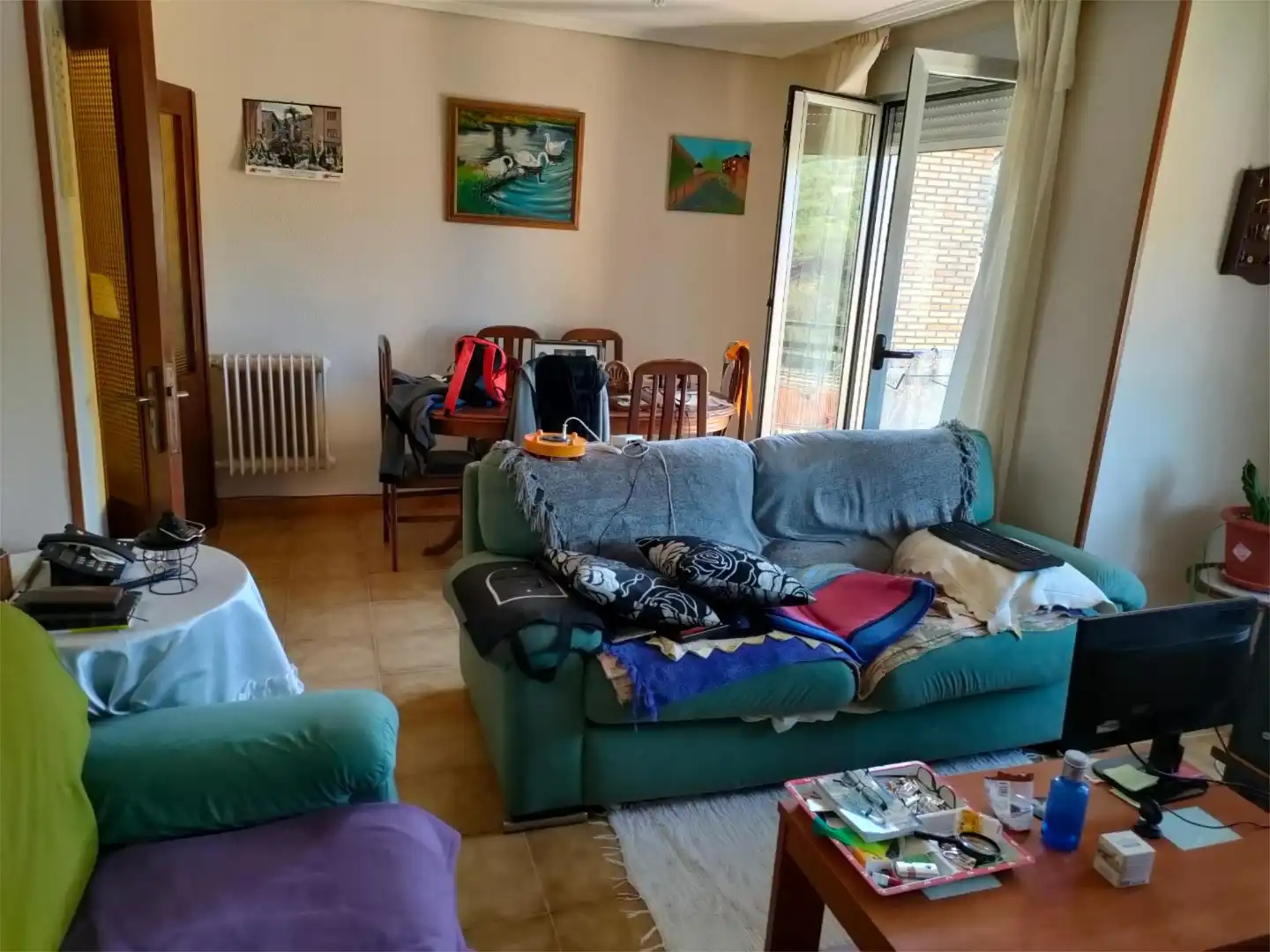 Piso en venta en Calle Poibueno, 4, Torre del Bierzo Sala de estar de Piso en venta en Torre del Bierzo con Calefacción, Jardín privado y Terraza