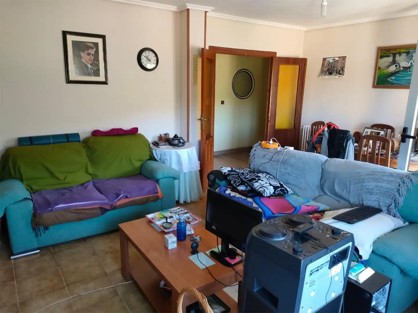 Piso en venta en Calle Poibueno, 4, Torre del Bierzo Sala de estar de Piso en venta en Torre del Bierzo con Calefacción, Jardín privado y Terraza