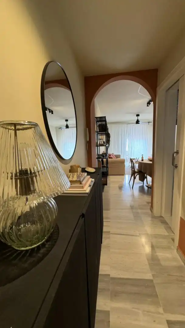 Wohnzimmer von Wohnung zur Miete in Polopos mit Terrasse, Waschmaschine und Fernseher