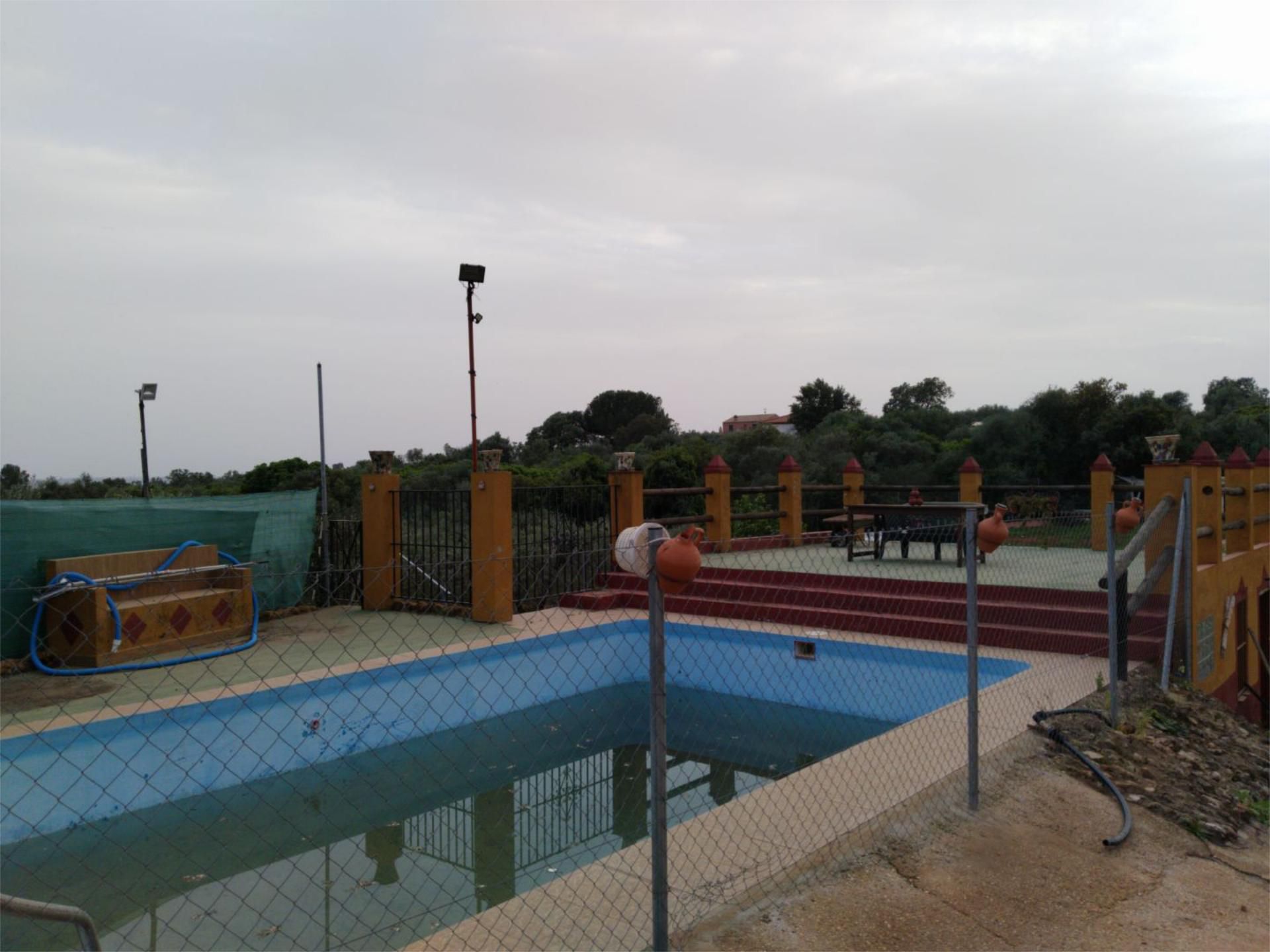 Schwimmbecken von Country house zum verkauf in Paterna del Campo mit Klimaanlage, Privatgarten und Terrasse