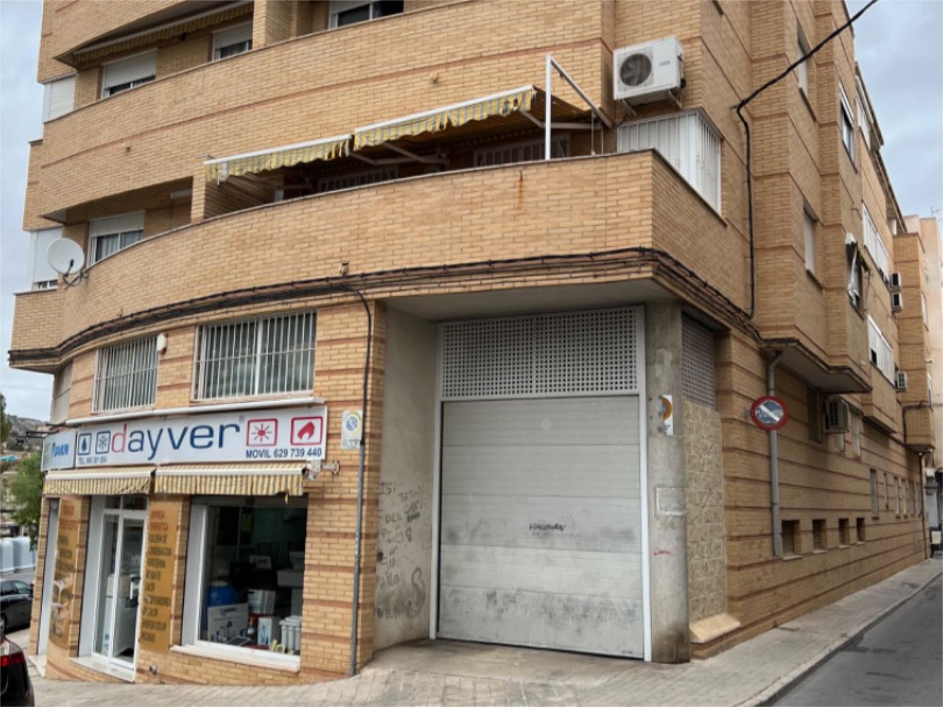 Vista exterior de Garaje en venta en Elda