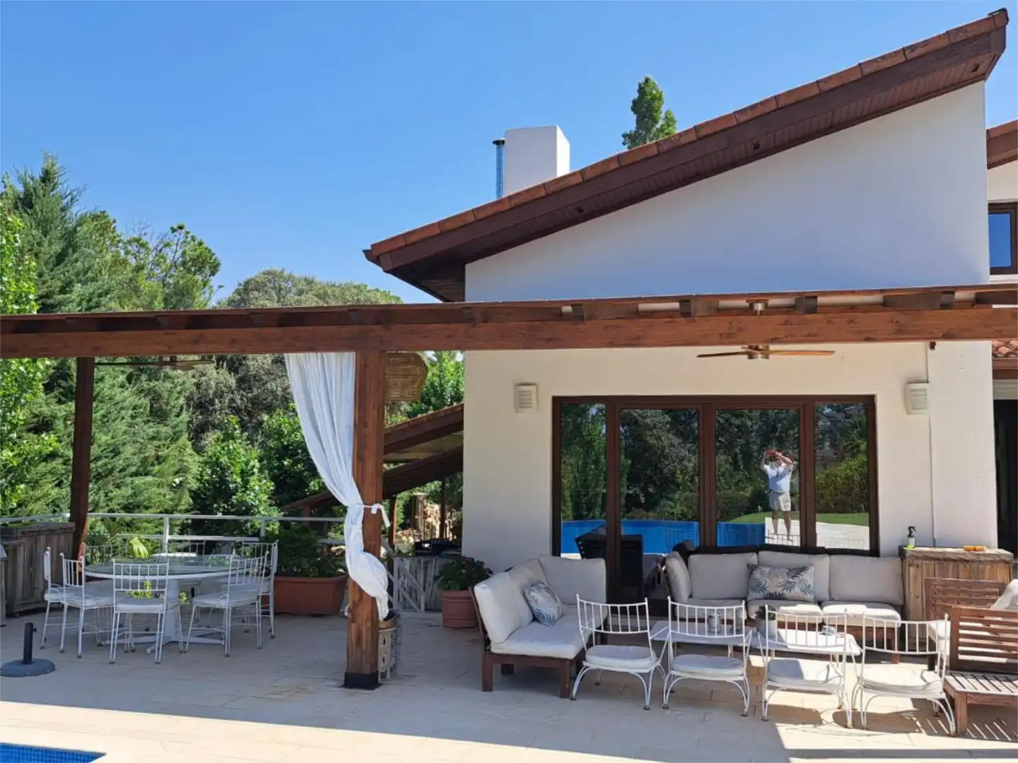 Casa o chalet de alquiler en Callejón de la Cuesta, 11, Santo Domingo Terraza de Casa o chalet de alquiler en Algete con Aire acondicionado, Terraza y Piscina
