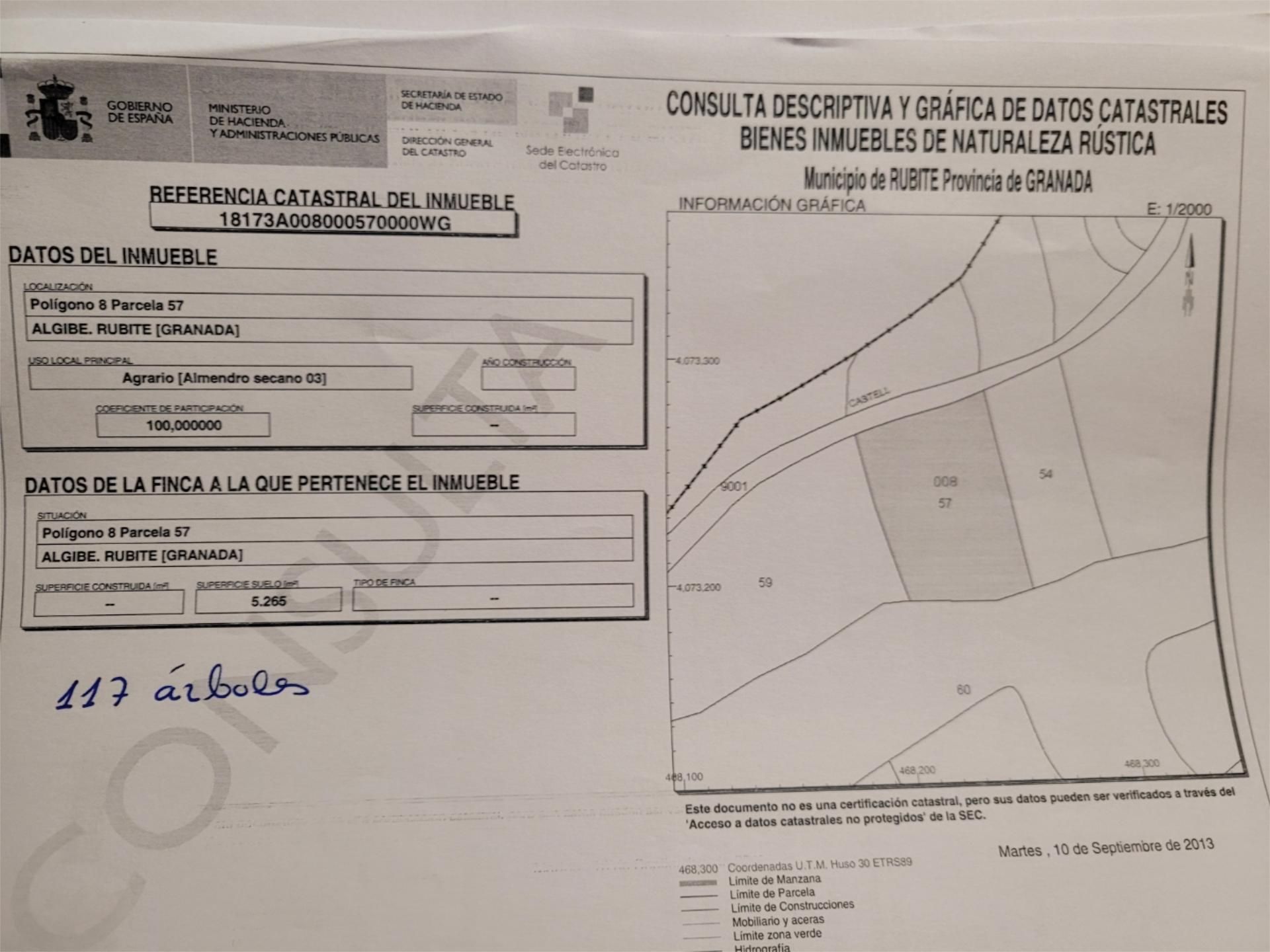Finca rústica en venda en Rubite