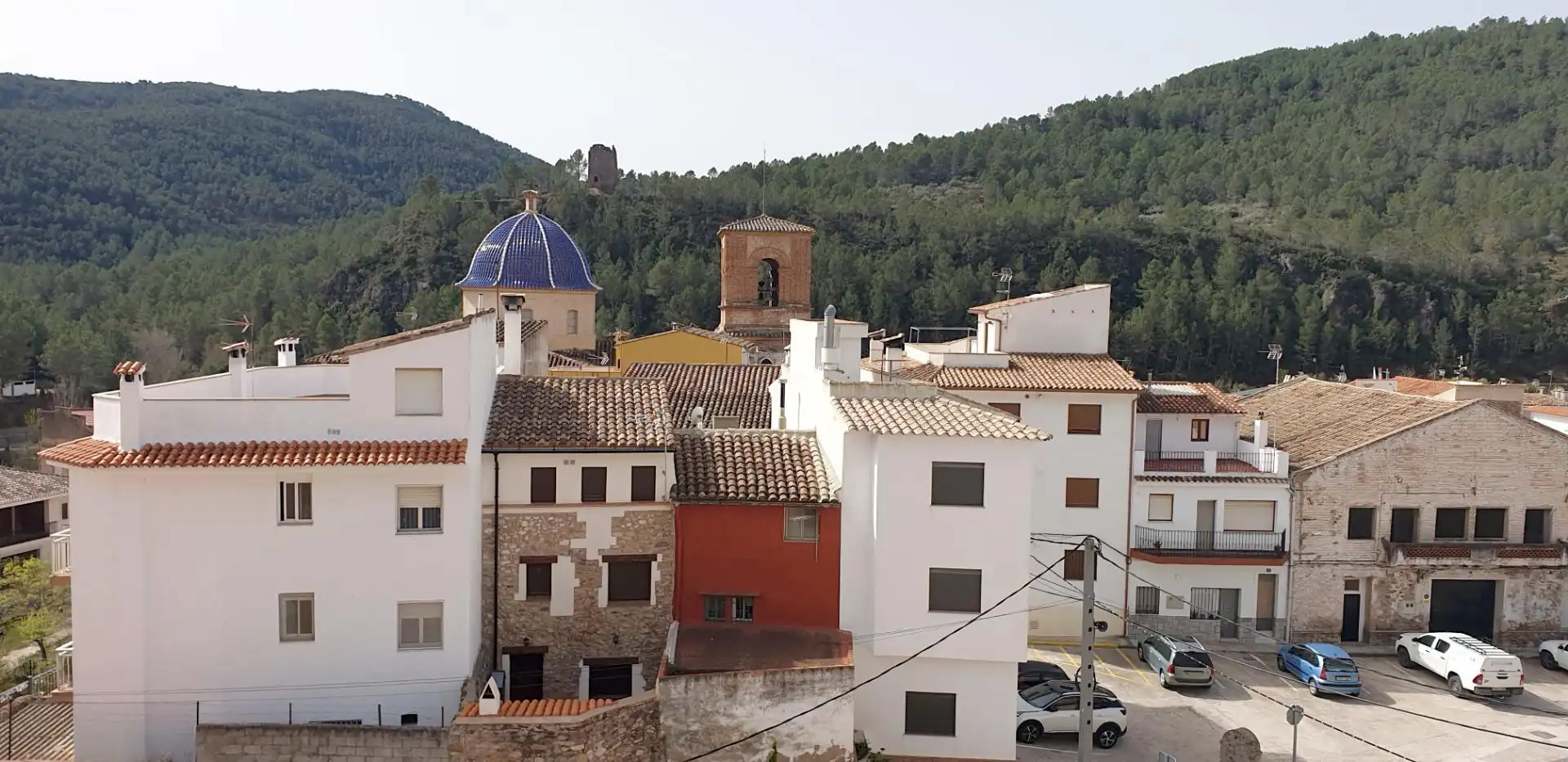 Casa adosada en venda a Plaza Santa Catalina, 9, Ayódar Vista exterior de Casa adosada en venda en Ayódar amb Balcó