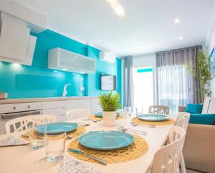 Dining room of Apartment to rent in Salou  with Air Conditioner