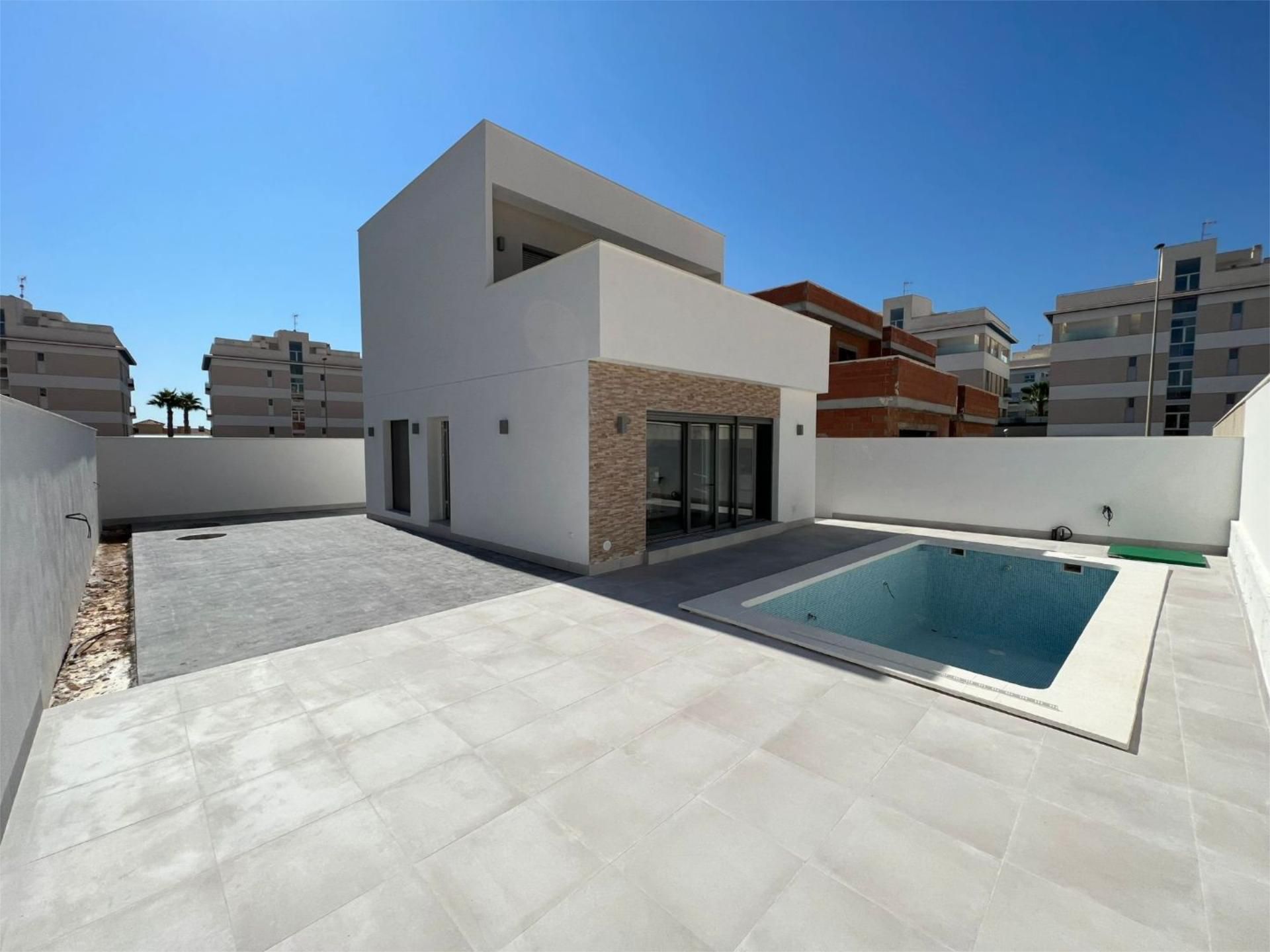 Swimming pool of House or chalet for sale in Orihuela  with Air Conditioner and Swimming Pool