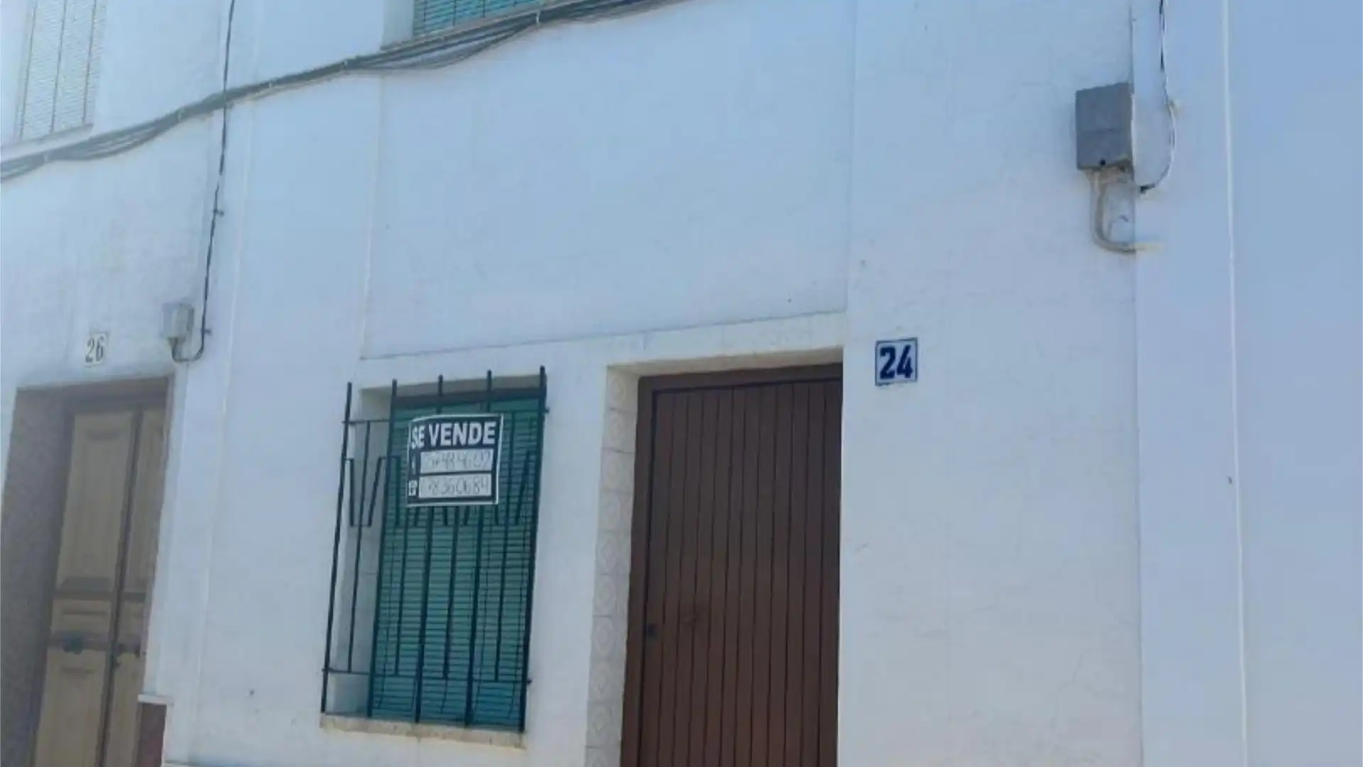 Vista exterior de Casa adosada en venta en Marmolejo