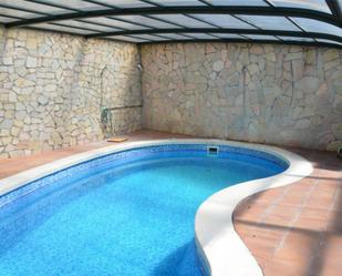 Swimming pool of House or chalet for sale in Tordera  with Air Conditioner, Terrace and Swimming Pool