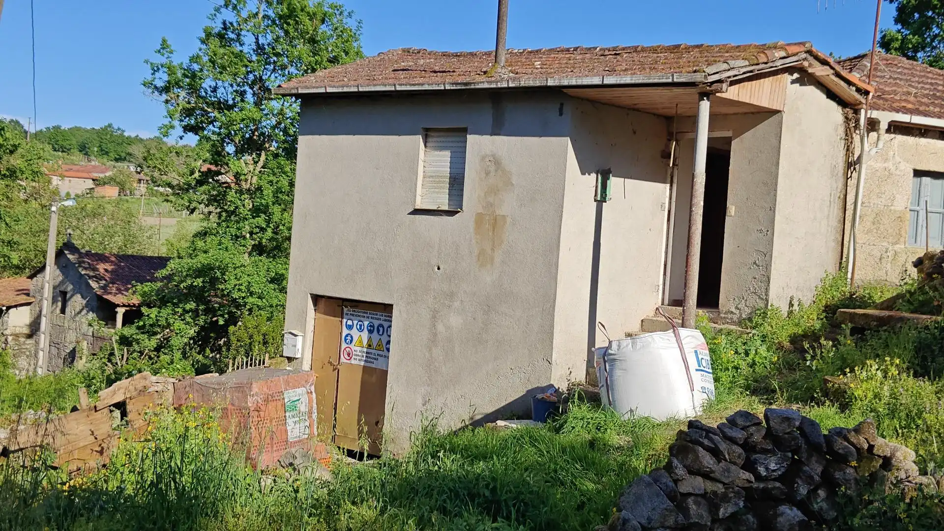 Exterior view of Houses for sale in Ourense Capital   with Private garden