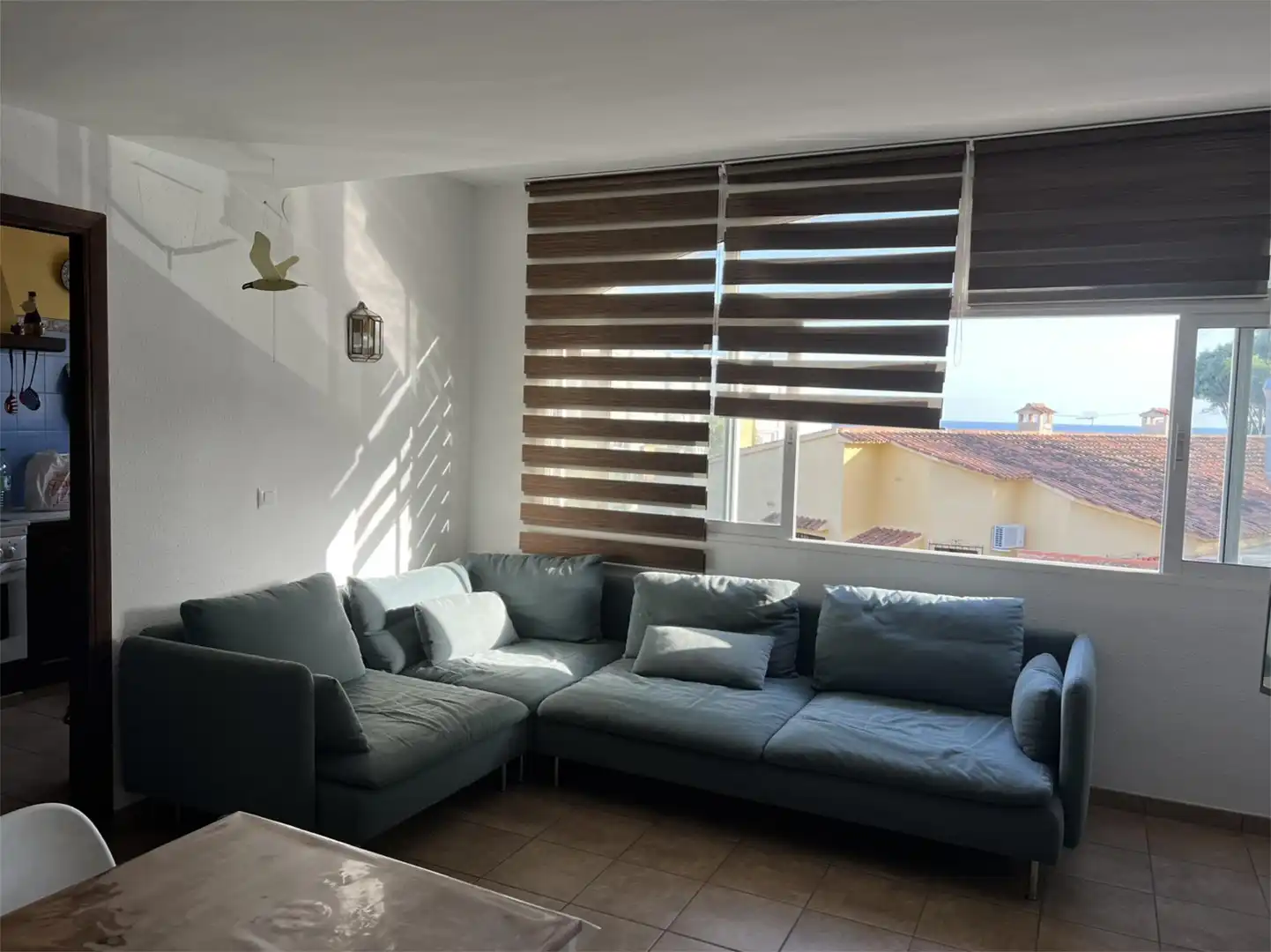 Flat for rent in Camino del Paellero, 4, Pinar del Advocat - Cometa Living room of Flat for rent in Moraira with Air Conditioner, Heating and Terrace