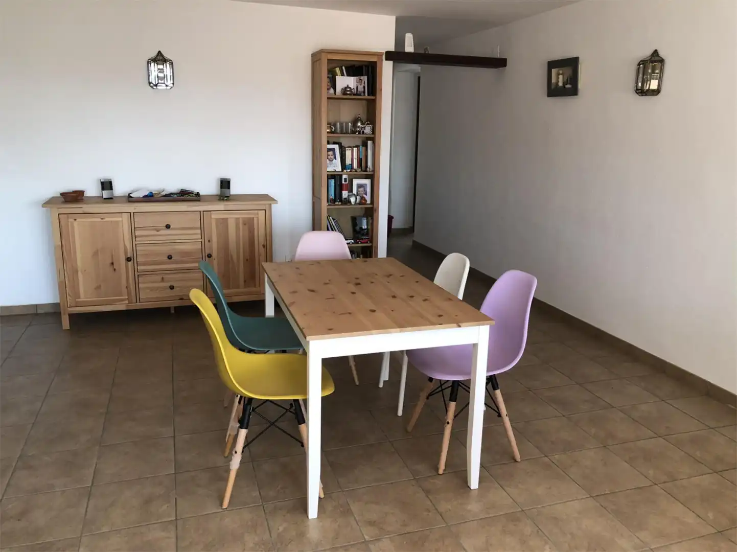 Flat for rent in Camino del Paellero, 4, Pinar del Advocat - Cometa Dining room of Flat for rent in Moraira with Air Conditioner, Heating and Terrace