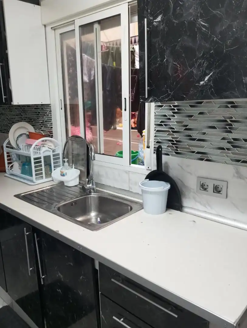 Piso en venta en Calle Santa Rosa, 14, Los Molinos - Villa Blanca Cocina de Piso en venta en Almería con Terraza, Amueblado y Lavadora