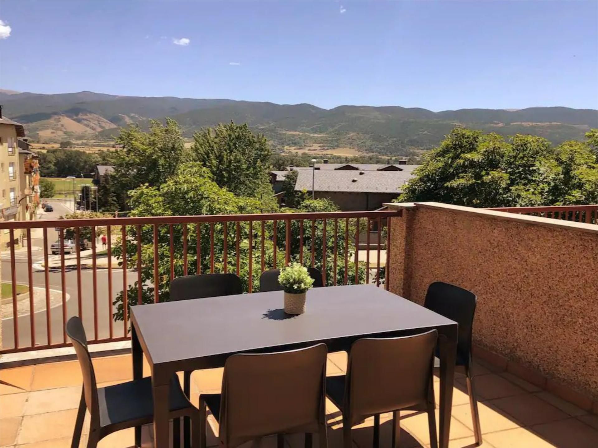 Terrassa de Casa adosada de lloguer en Puigcerdà amb Calefacció, Parquet i Terrassa
