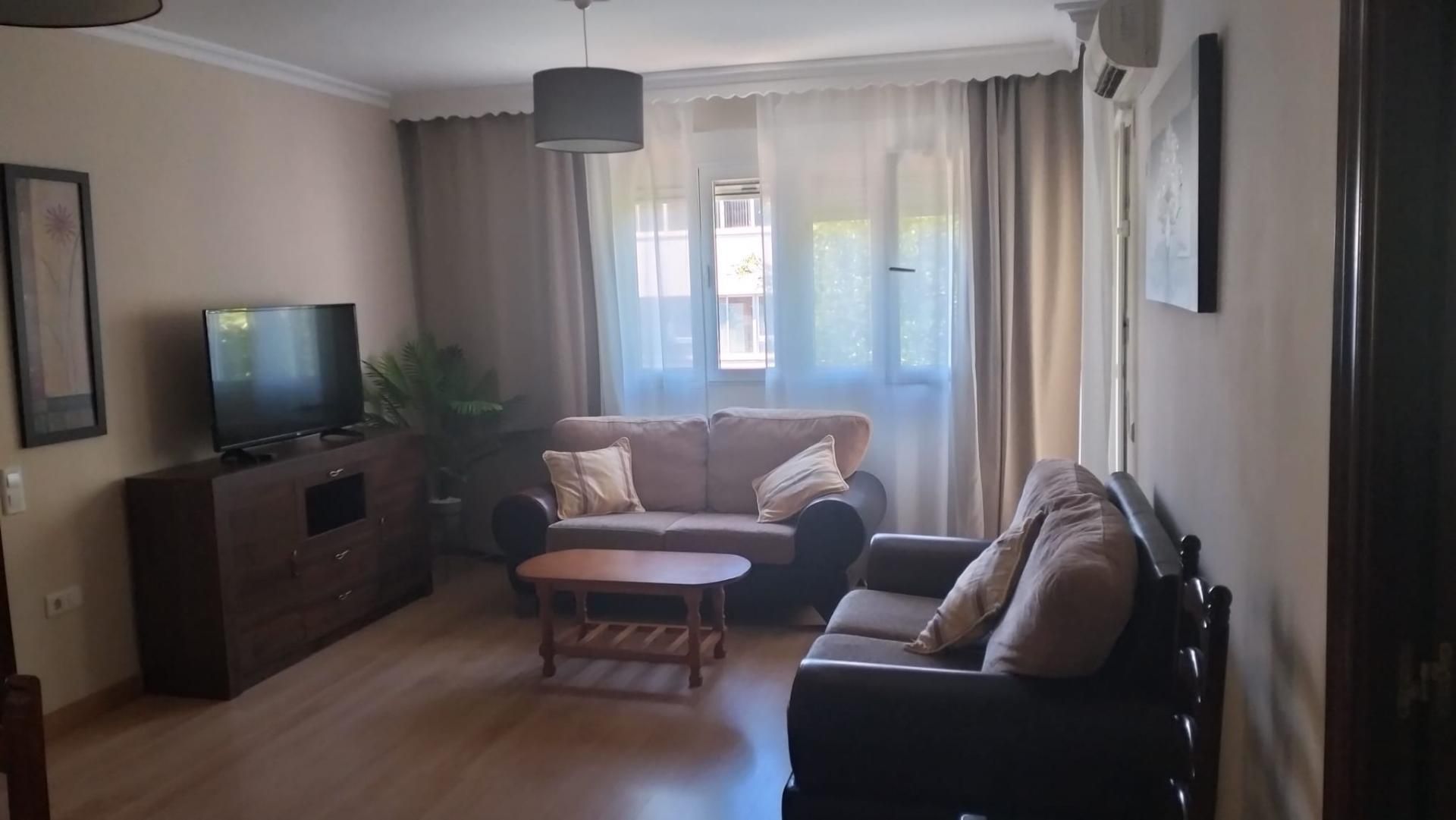 Living room of Flat to rent in  Cádiz Capital  with Air Conditioner, Heating and Parquet flooring