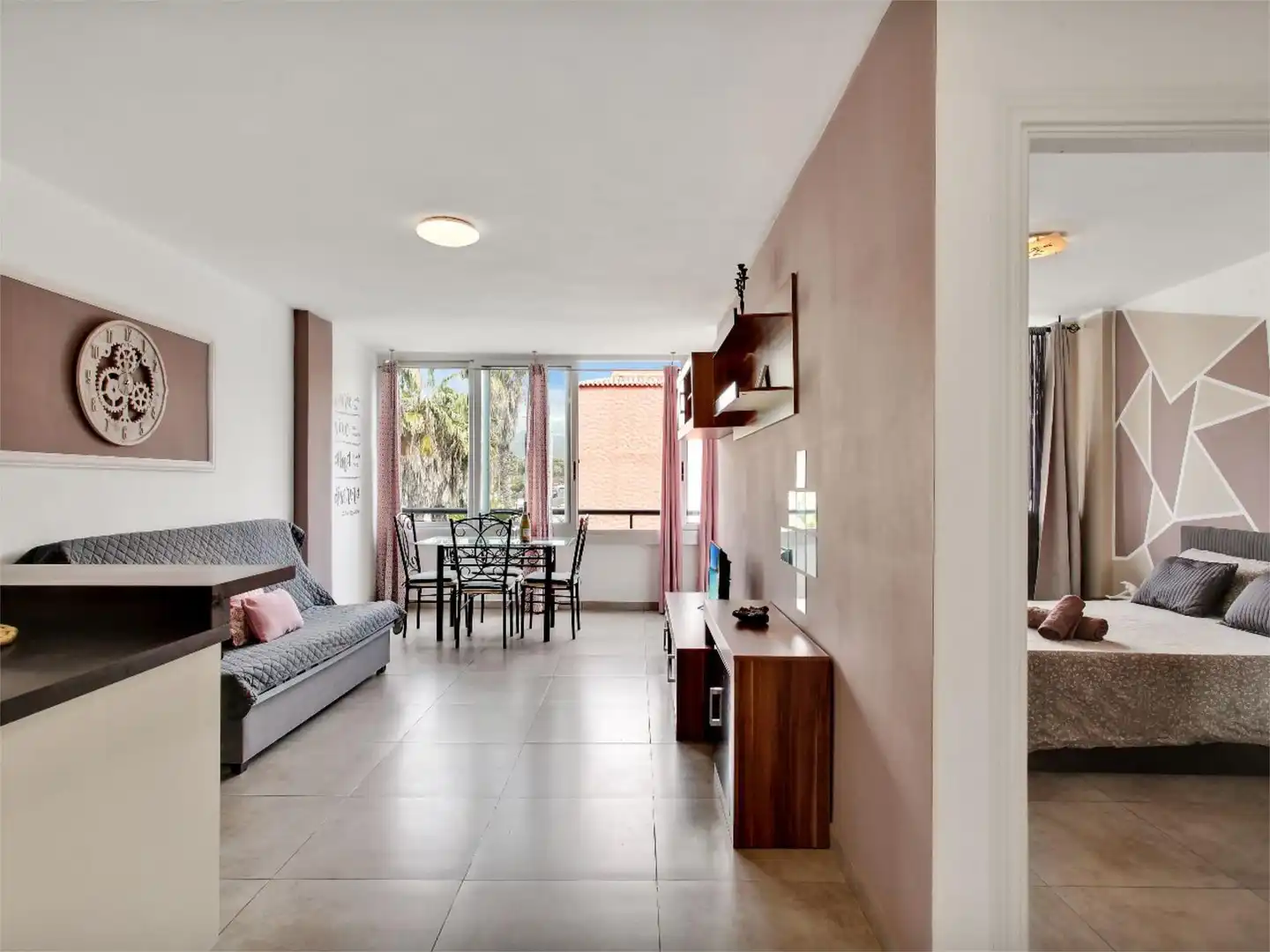 Piso en venta en Calle Chasna, 6, Costa del Silencio Sala de estar de Piso en venta en Arona con Piscina y Amueblado