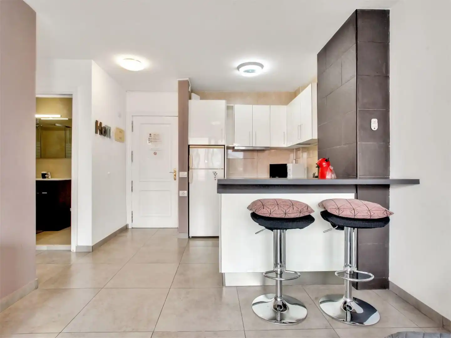 Piso en venta en Calle Chasna, 6, Costa del Silencio Cocina de Piso en venta en Arona con Piscina y Amueblado